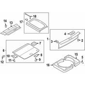 Volkswagen Cargo Cover - Genuine VW 5N0858855B1BS