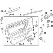 Volkswagen Door Lock Switch - Genuine VW 5NA962126WHS
