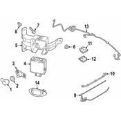 Volkswagen Liftgate Object Sensor - Genuine VW 5NA962253