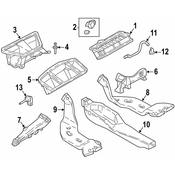 Volkswagen HVAC Duct Adapter - Genuine VW 5NB816311A