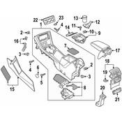 Volkswagen Auto Trans Shift Indicator - Genuine VW 5NN864263CIX2