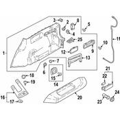 Volkswagen Quarter Panel Trim Cap - Genuine VW 5NN86792682V