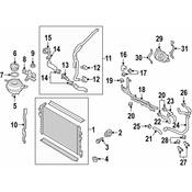 Audi VW Inverter Coolant Reservoir - Genuine Audi VW 5Q0121407Q