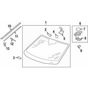 Volkswagen Rain Sensor - Genuine VW 5Q0907504