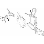 Volkswagen Parking Aid Sensor - Genuine VW 5Q0919275B9B9