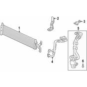 Audi VW Auto Trans Oil Cooler Hose Assembly - Genuine VW Audi 5QF317801C