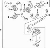 Volkswagen Evaporative Emissions System Lines - Genuine VW 5QM201931