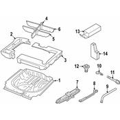 Audi VW Jack - Genuine Audi VW 5WA011031B