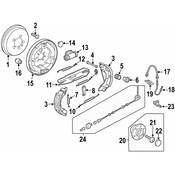 Volkswagen Axle Nut Washer - Genuine VW 6U0698589