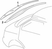 Volkswagen Windshield Seal - Genuine VW 701845121J