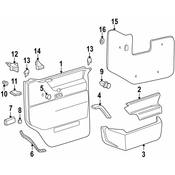 Volkswagen Door Mirror Trim Ring - Genuine VW 701867691CJ51