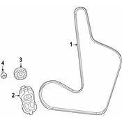 Audi VW Drive Belt Idler Pulley - Genuine Audi VW 7B0903341B