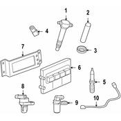 Volkswagen Spark Plug Tube - Genuine VW 7B0905487