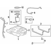 Volkswagen Electric Fuel Pump - Genuine VW 7B0919051B