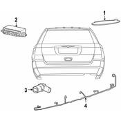 Volkswagen Parking Aid Control Module - Genuine VW 7B0919283C