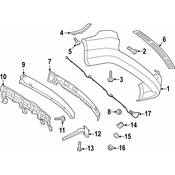 Volkswagen Parking Aid Sensor Seal - Genuine VW 7B0919659