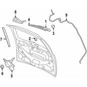 Volkswagen Back Glass Wiper Arm Cap - Genuine VW 7B0955435