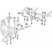 Volkswagen Windshield Washer Nozzle - Genuine VW 7D1955986A
