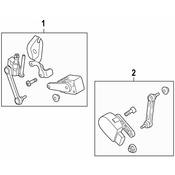 VW Headlight Level Sensor - Genuine VW 7L0616571E