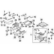 VW Seat Back Recliner Adjustment Handle - Genuine VW 7L0881092A