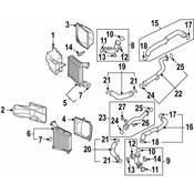VW Turbocharger Intercooler Pipe - Genuine VW 7L6145980J