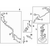 Volkswagen Diesel Emissions Fluid Tank - Genuine VW 7L6298861