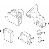 Volkswagen Accelerator Pedal Sensor - Genuine VW 7L6723507H