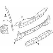 VW Tail Lamp Pocket - Genuine VW 7L6813708B