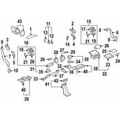 Volkswagen Dashboard Air Vent Trim - Genuine VW 7L6819923C75R