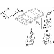 VW Dome Light - Genuine VW 7L6947113