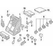 Volkswagen Fuse Box Connector - Genuine VW 7N0907530BQZ02