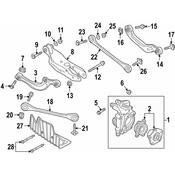 Audi Suspension Control Arm - Genuine Audi 80A501529A