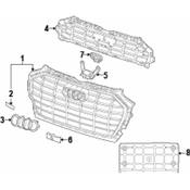 Audi Park Assist Camera Bracket - Genuine Audi 80A853231D
