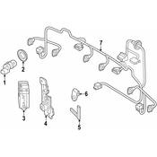 Audi Blind Spot Detection System Warning Sensor - Genuine Audi 80A907566A