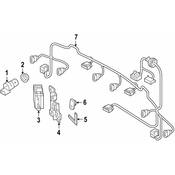 Audi VW Blind Spot Detection System Warning Sensor - Genuine Audi VW 80A907590