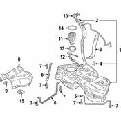 Audi Fuel Pump and Strainer Set - Genuine Audi 80A919087
