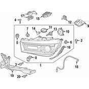 Audi Headlight Bulb Cap - Genuine Audi 80A941158