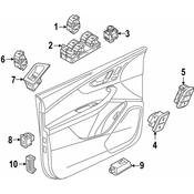 Audi Seat Memory Switch - Genuine Audi 80A959769
