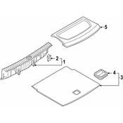 Audi Cargo Cover - Genuine Audi 83A867769B8JB