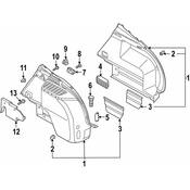 Audi Tie Down Hook - Genuine Audi 83A867835