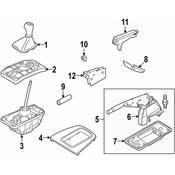 Audi Manual Trans Shift Boot - Genuine Audi 8E0863278EB1YA