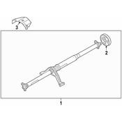 Audi Drive Shaft Damper - Genuine Audi 8J0521127