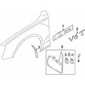 Audi Stone Guard - Genuine Audi 8K0853823B