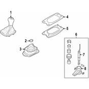 Audi Manual Trans Shift Boot - Genuine Audi 8K0863278A1KT