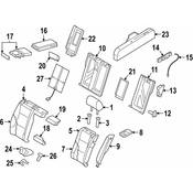 Audi Seat Armrest Cover - Genuine Audi 8K0885943Z62