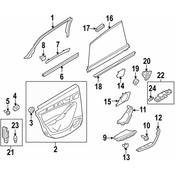 Audi Door Glass Sunshade - Genuine Audi 8K5861333AMDF