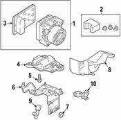 Audi VW ABS Hydraulic Assembly - Genuine Audi VW 8S0614517KBEF