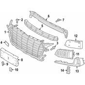 Audi Grille Emblem - Genuine Audi 8S0853736AT94