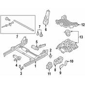 Audi Seat Adjuster - Genuine Audi 8U0881183