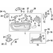 Audi Headlight Assembly - Genuine Audi 8U0941044F